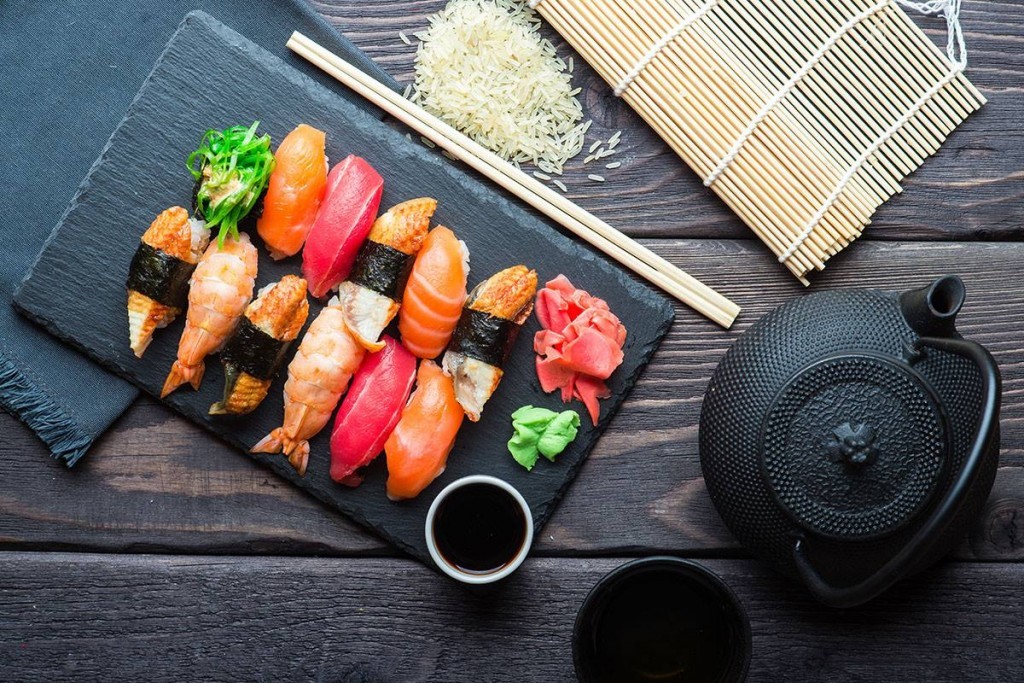 plateau sushi