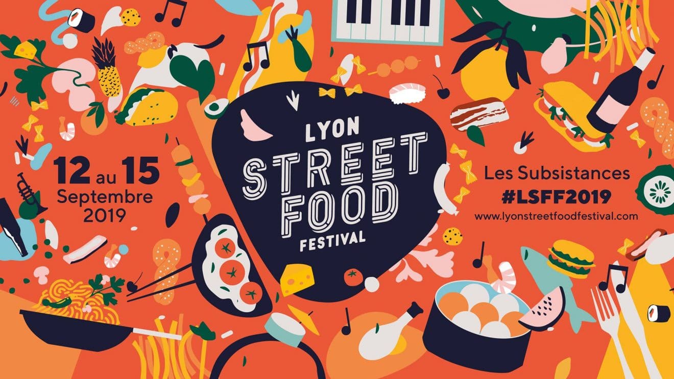 affiche Lyon Street Food Festival 2019